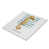 水カラーシーホースビーチコースタルマーガート タイル (側面)