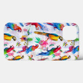 水カラースタイルパロット Case-Mate iPhoneケース (裏面 (横))