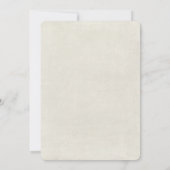 水カラーゼブラベビーシャワー招待状 招待状 (裏面)