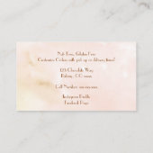 水カラーチョコレートデザートベーカリー 名刺 (裏面)