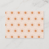 水カラーテラコタサンレトロブックスフォーベビー エンクロージャーカード (裏面)