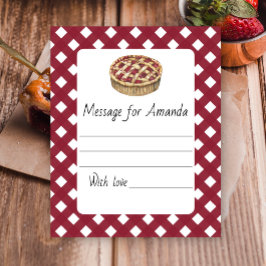 水カラーパイ誕生日タイムカプセルメッセージ