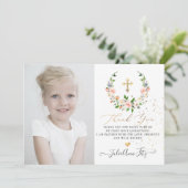 水カラーパステルバラリースサンキューユー 招待状 (スタンド正面)