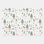 水カラーパステル休日ラッピング紙シーツ ラッピングペーパーシート (正面3)