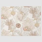 水カラービーチシーコーラルスターフィッシュシェル海 薄葉紙 (正面)