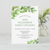 水カラーファミリーツリーファミリー懇親会 招待状 (スタンド正面)