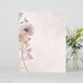 水カラーフェイエーフローラスクラップブック紙 (スタンド正面)