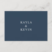 水カラーフローラほこりっぽいバラメイブブルー予約 エンクロージャーカード (裏面)