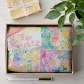 水カラーフローラレインボー&ゼブラデクページ 薄葉紙 (ギフト)