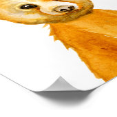 水カラーベビーベアキュブ子供部屋チャイルドウッドランド ポスター (角)