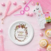 水カラーボホフローラ紙プレート ペーパープレート (パーティー)