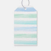 水カラーポプシクルブルーボーイ誕生日 ギフトタグ (裏面)