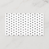 水カラーマカロンブックスベベベビーシャワー エンクロージャーカード (裏面)