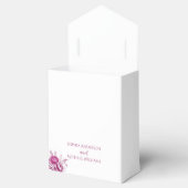 水カラーマゼンタピーニー結婚ズサンキュー フェイバーボックス (オープン)