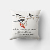 水カラーマッパイファミリー引用文動物自然スロー クッション (裏面)