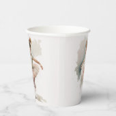 水カラーリトルバレリーナ紙カップ 紙コップ (右)