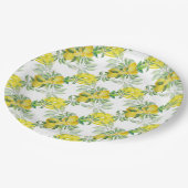 水カラーレモンと離れ紙プレート ペーパープレート (アングル)