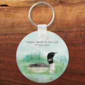 水カラーロン自然話コールオブロン引用文 キーホルダー (正面)