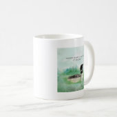 水カラーロン自然話コールオブロン引用文 コーヒーマグカップ (正面右)