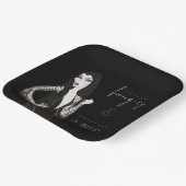 水カラーヴァンパイレスファンシーハロウィーン紙プレート ペーパープレート (傾斜あり)