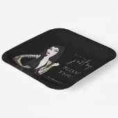 水カラーヴァンパイレスファンシーハロウィーン紙プレート ペーパープレート (傾斜あり)