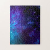 水カラー宇宙アウタースペーススターズジグソーパズル ジグソーパズル (縦)