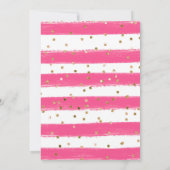 水カラー春ハウスラビットイースターブランチ 招待状 (裏面)