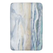 水カラー海波ビーチコースタルホームデコール バスマット (正面縦)