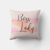 水カラー絵を描ストロークボスレディトートバッグ クッション (裏面)