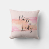 水カラー絵を描ストロークボスレディトートバッグ クッション (正面)