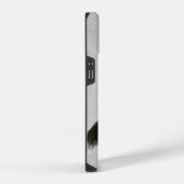 水カラー縁どコリードッグペットアニマルアート iPhoneケース (右側面)