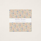 水カラー野生花模様植物学イベントデザイナー (正面)