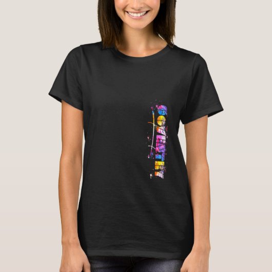 水カラー・コベントリー・コベントリーレタリング Tシャツ (正面)