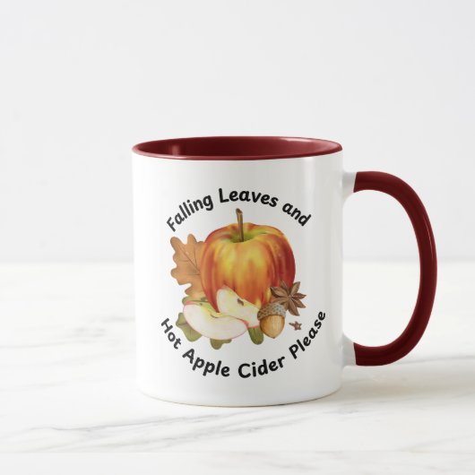 水カラーApple Cider Mug マグカップ (右)