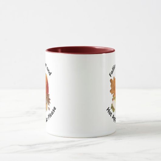 水カラーApple Cider Mug マグカップ (中央)