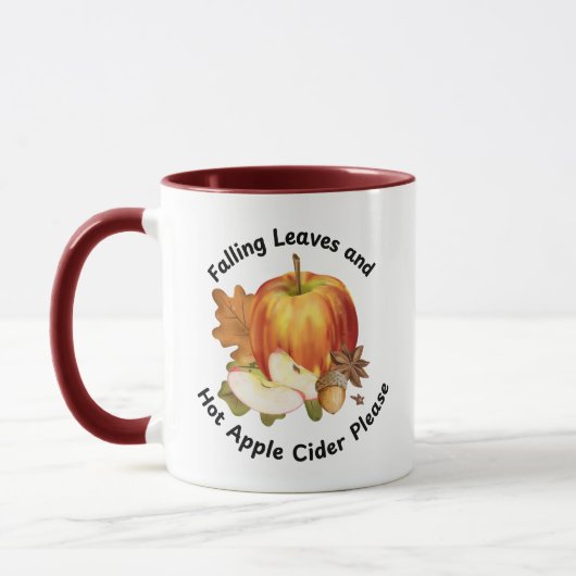 水カラーApple Cider Mug マグカップ (左)