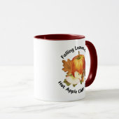 水カラーApple Cider Mug マグカップ (正面右)