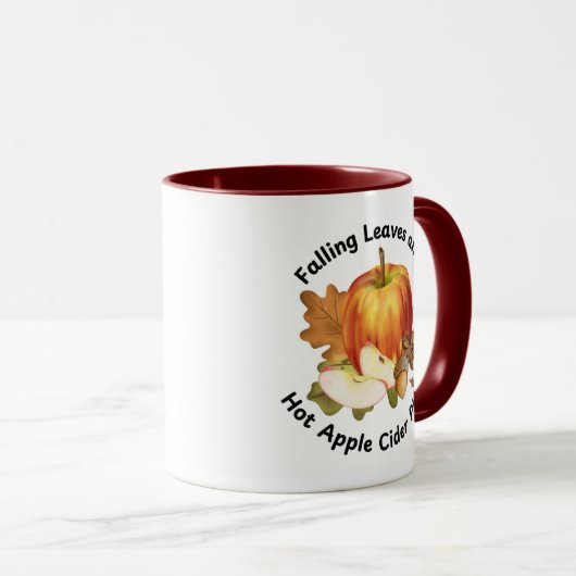 水カラーApple Cider Mug マグカップ (正面右)