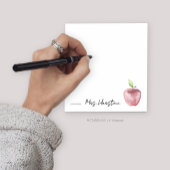 水カラーApple Note先生メモ帳 ノートパッド