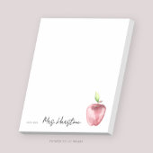 水カラーApple Note先生メモ帳 ノートパッド