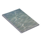 水カリブの抽象芸術青自然 ノートブック (右側)