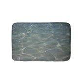 水カリブの抽象芸術青自然 バスマット (正面)