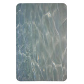 水カリブの抽象芸術青自然 マグネット (縦)