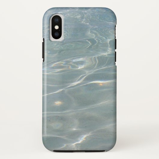 水カリブの抽象芸術青自然 Case-Mate iPhoneケース (裏面)