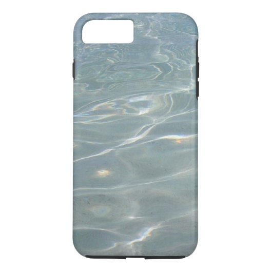 水カリブの抽象芸術青自然 Case-Mate iPhoneケース (裏面)