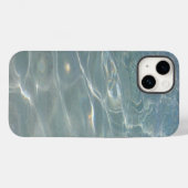 水カリブの抽象芸術青自然 Case-Mate iPhoneケース (裏面 (横))