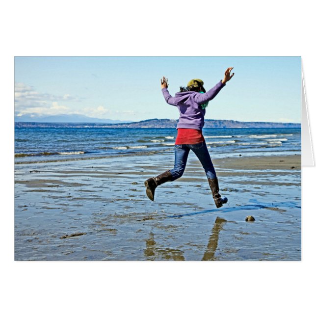 水カードで歩くこと (正面横)