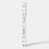 水ガーリー色ハートとフローラホワイトピンク Case-Mate iPhoneケース (裏面 / 右)