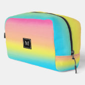 水ガーリー色レインボーモノグラムスクール ドップキット (右コーナー)