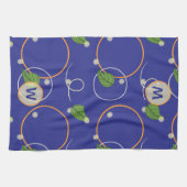 水キッチンタオルの上にホタル キッチンタオル (横)